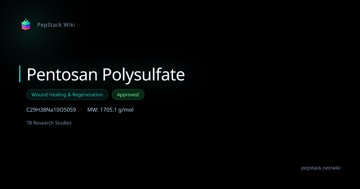 Pentosan Polysulfate — Forschungsüberblick, Halbwertszeit & Studien ...